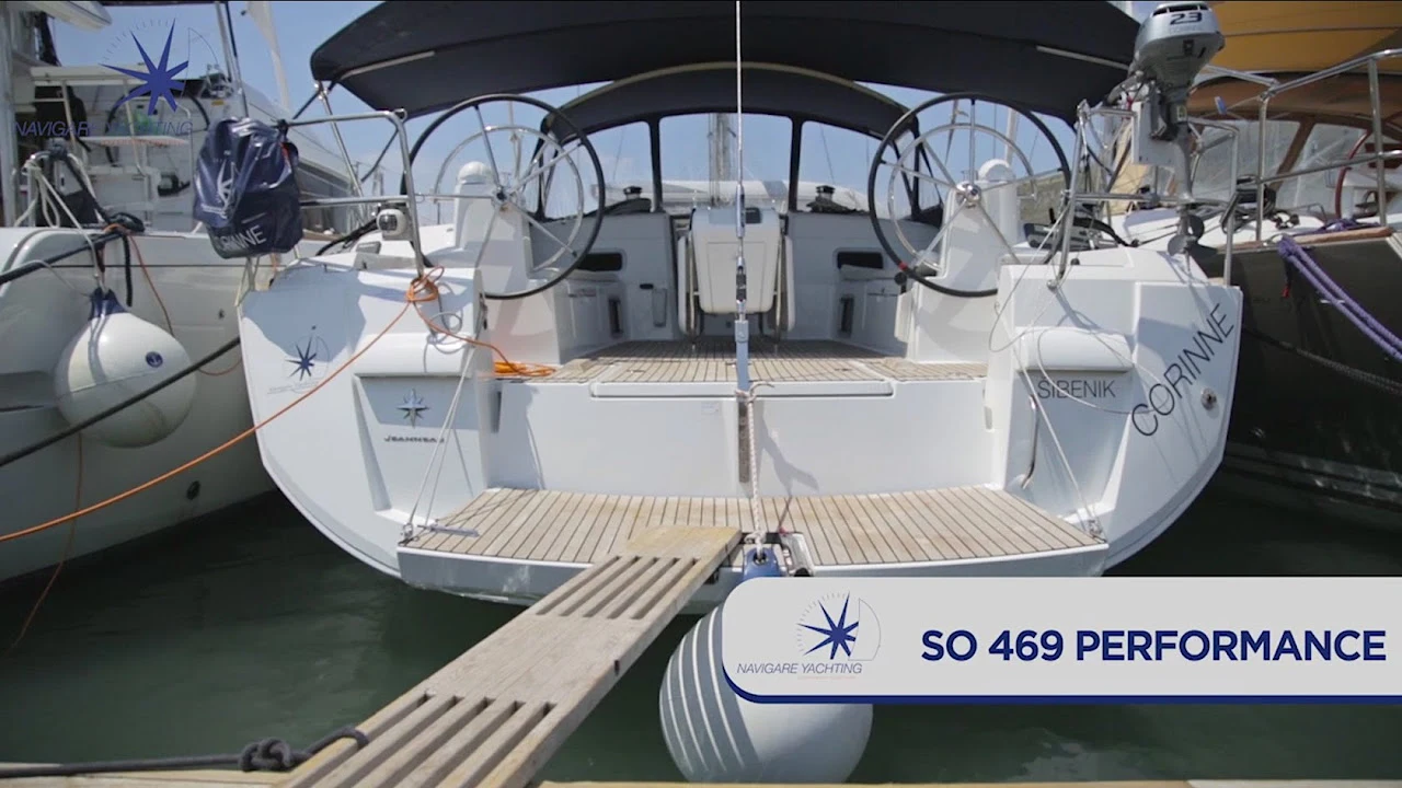 VIDEO CHECK-IN JEANNEAU SUN ODYSSEY 469 - STANDARD MAIN SAIL