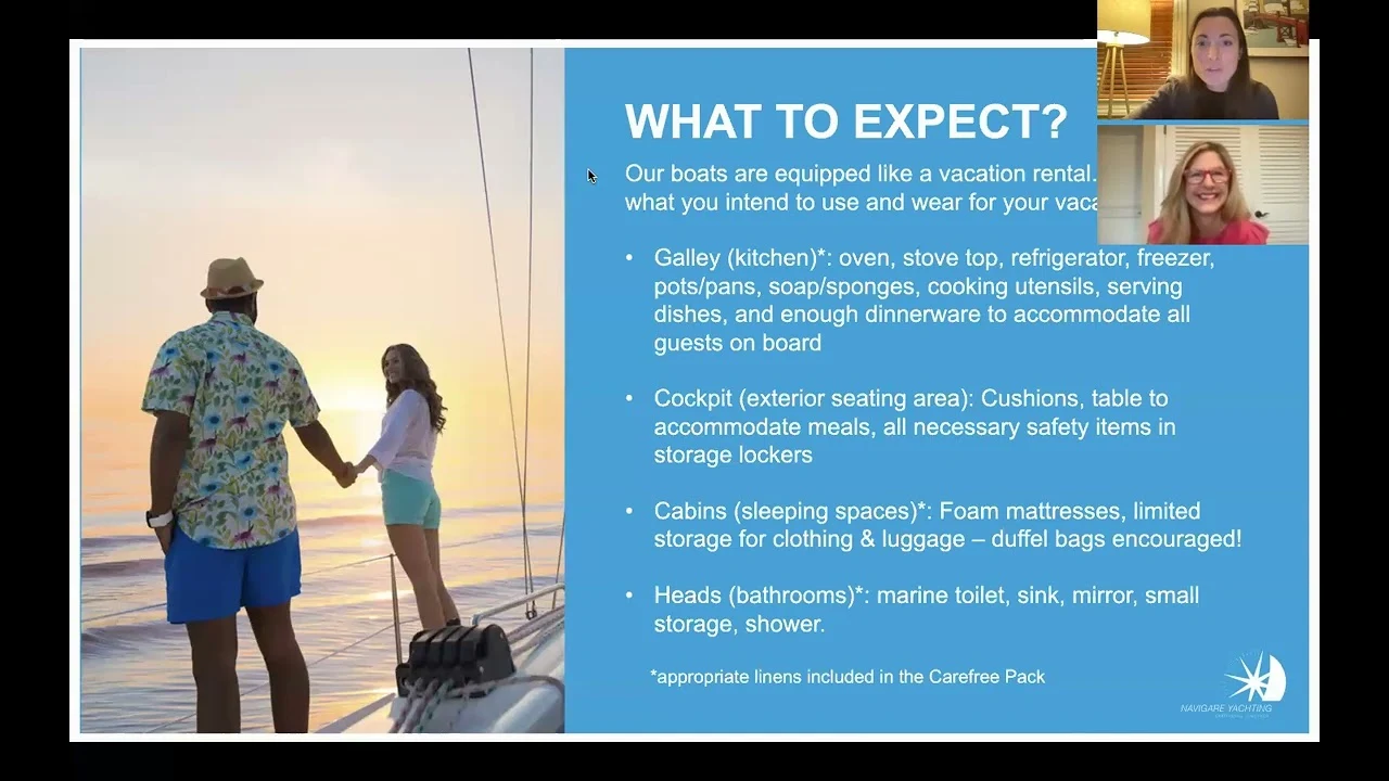 Navigare Yachting Webinar: Plan Your US Virgin Islands Sailing Vacation
