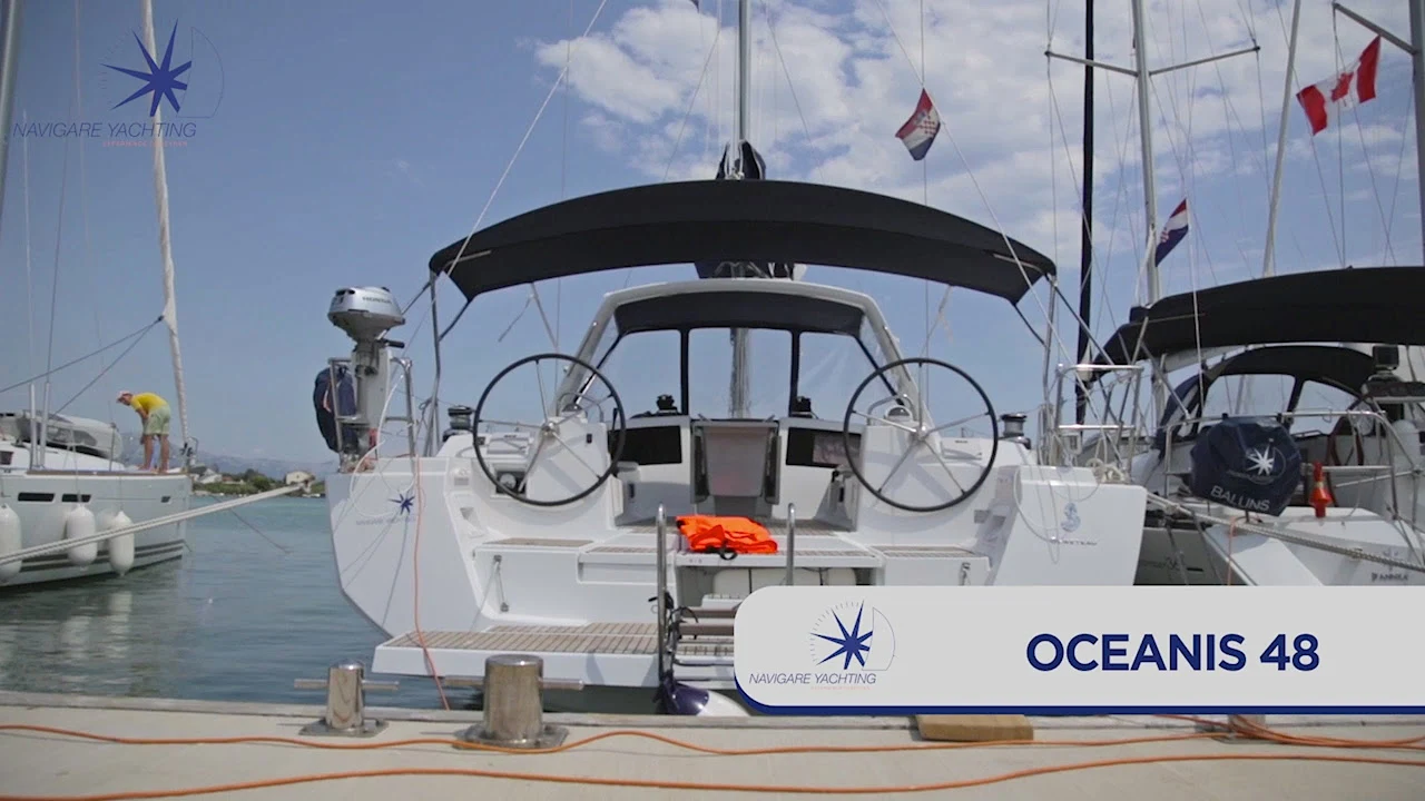 VIDEO CHECK-IN BENETEAU OCEANIS 48 - STANDARD MAIN SAIL