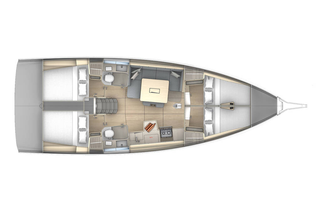 DUFOUR 41 · Navigare Yachting & Cookies dış görseller 4