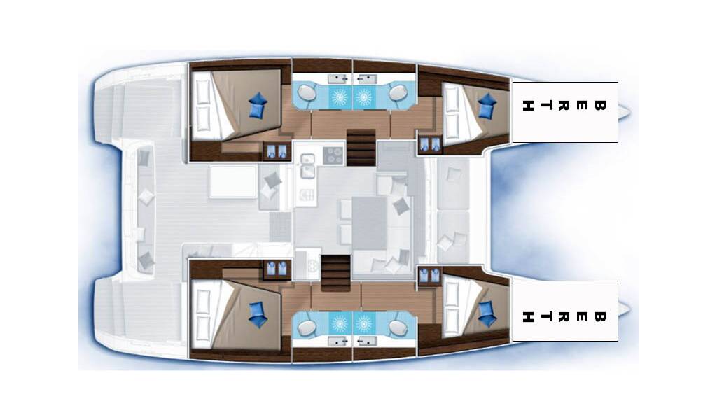 LAGOON 40 · Navigare Yachting & Cookies dış görseller 4