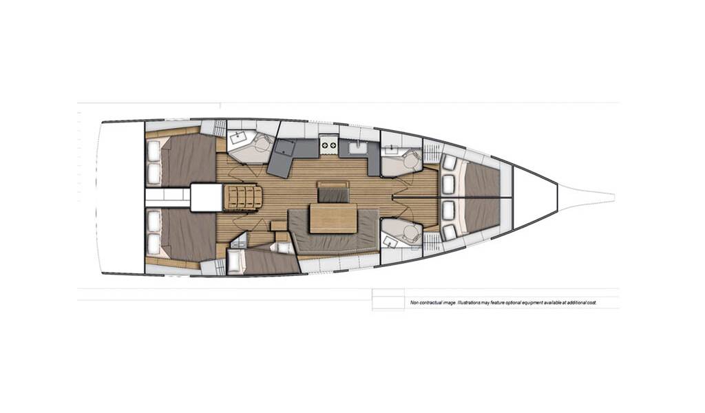 OCEANIS 46.1 · Navigare Yachting & Cookies dış görseller 4