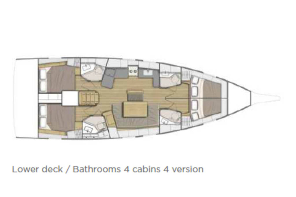 OCEANIS 46.1 · Navigare Yachting & Cookies dış görseller 4