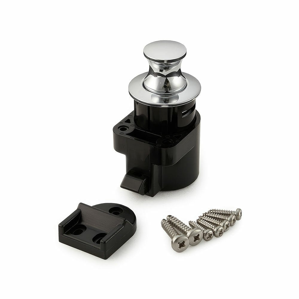 Sugatsune DPL-RO-CR Lamp Push Knob Latch Krom
