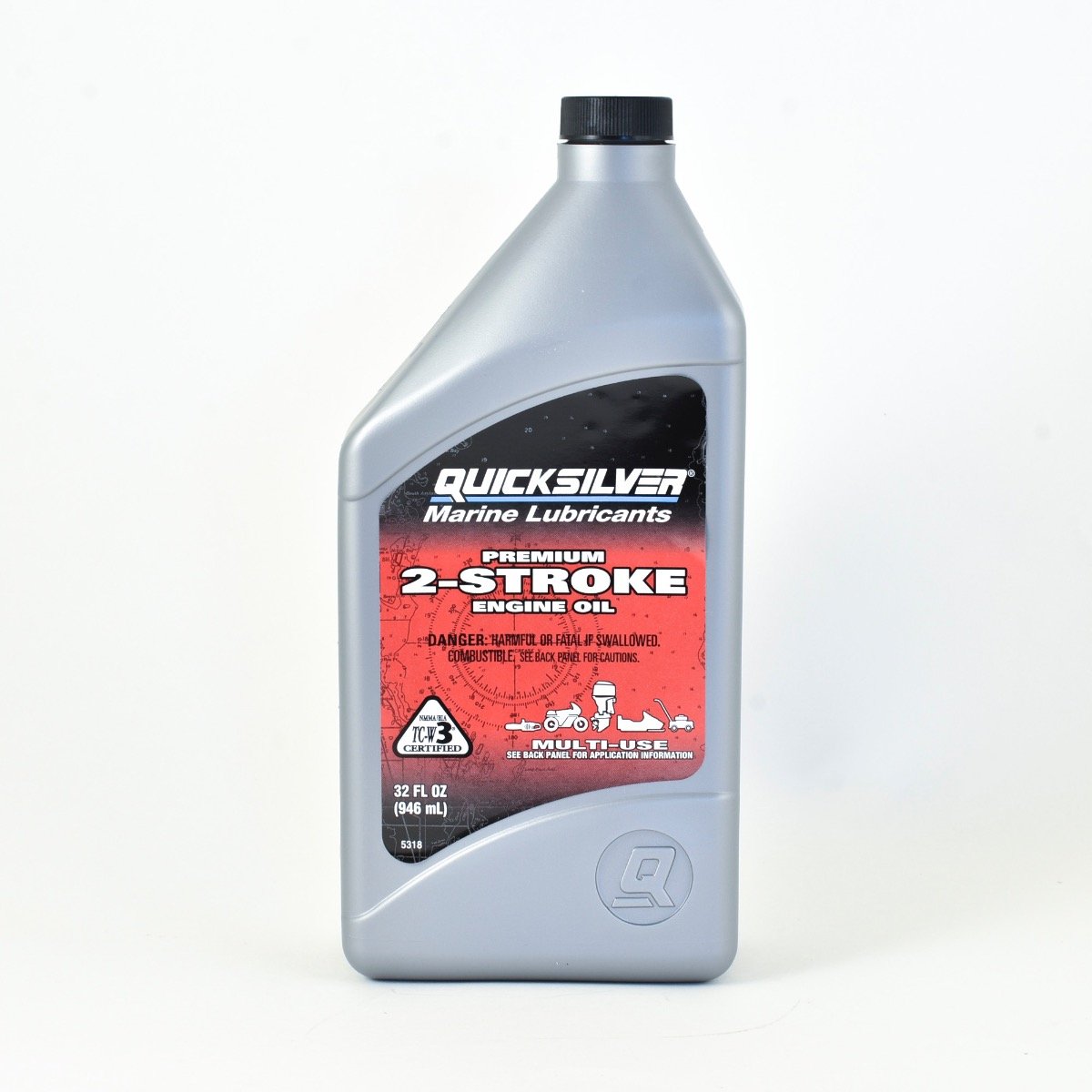 92 858021Q01 QUICKSILVER PREMIUM TCW-3 MOTOR YAĞI 1LITRE