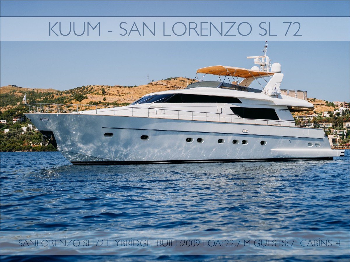 2009 SANLORENZO SL 72 2