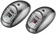SEYİR FENERİ 12 V KROM 316 İSKELE+SANCAK TAKIM LED
