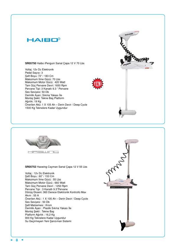 Sanal Çapa - Trolling Motor