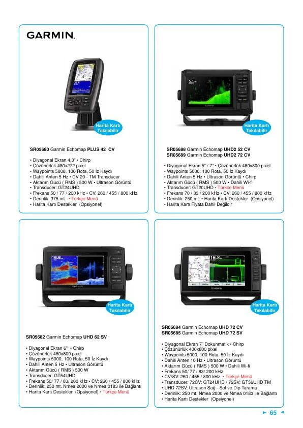 GARMIN ECHOMAP PLUS 42 CV