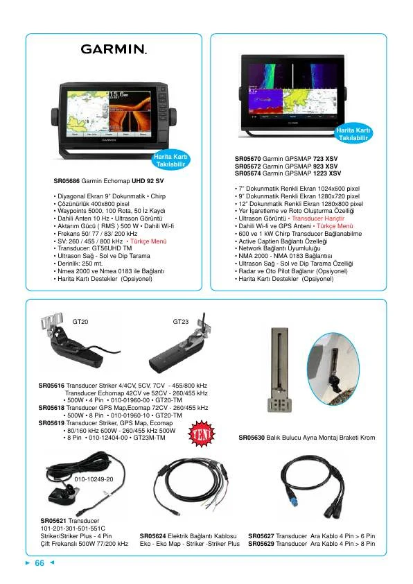 GARMIN TRANSDUCER GT20-TM 010-01960-00