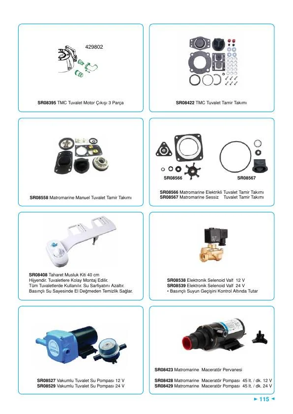 MATROMARINE MACERATÖR PERVANESİ