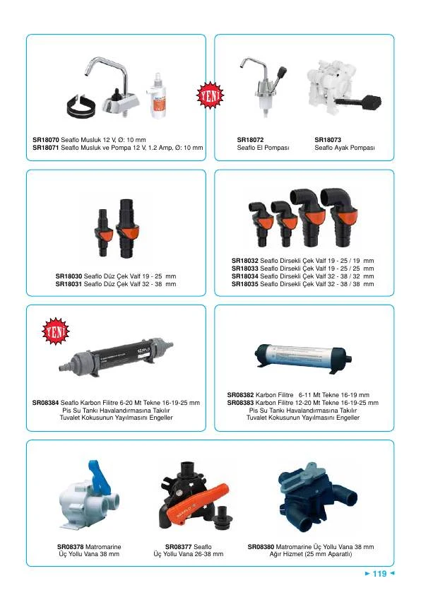 SEAFLO MUSLUK 12 V