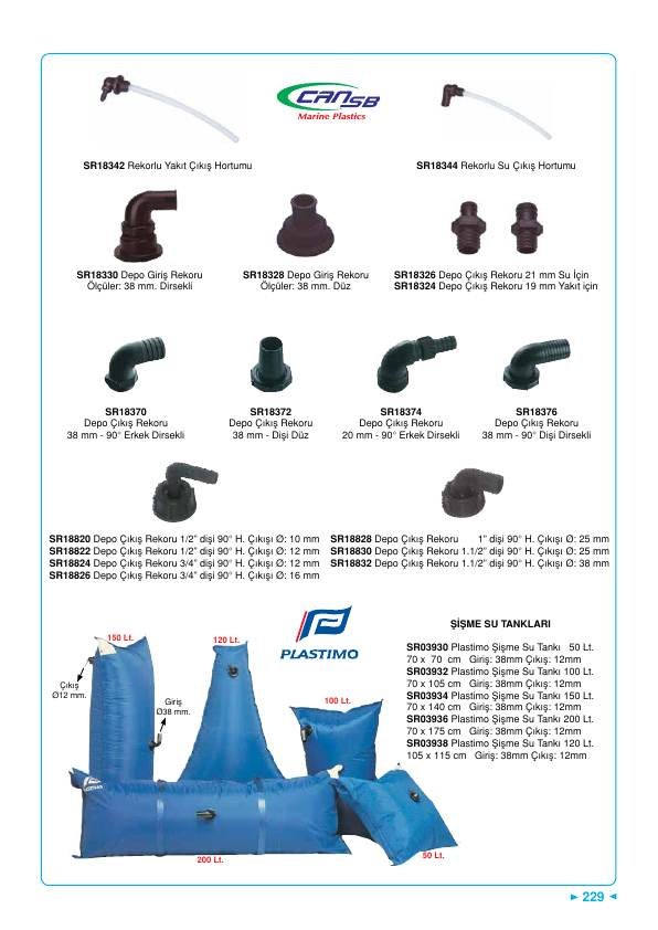 DEPO ÇIKIŞ REKORU 1/2" DİŞİ 12 MM ÇIKIŞLI