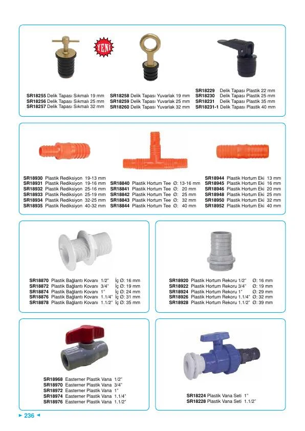 Plastik Hortum Eki 16 MM