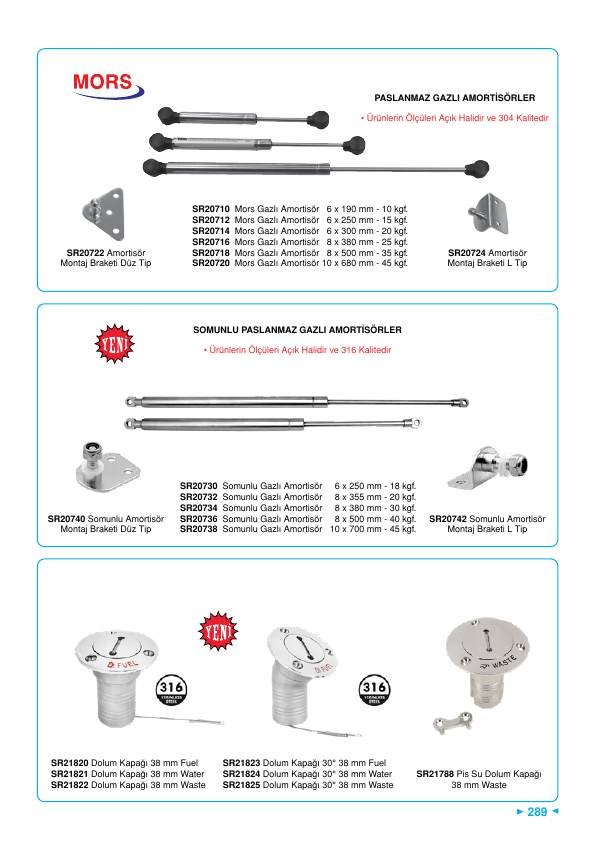 AMORTİSÖR MONTAJ BRAKETİ DÜZ TİP
