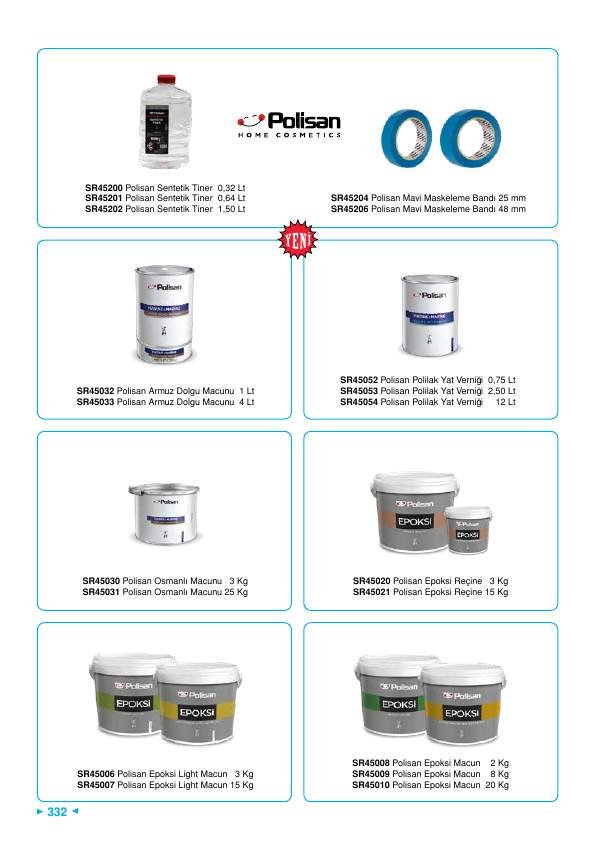 POLİSAN AA POLILAK YAT VRNK 0,75 L